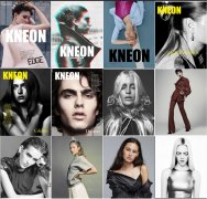 欧洲艺术时尚刊物KNEON Magazine 1-12期打包