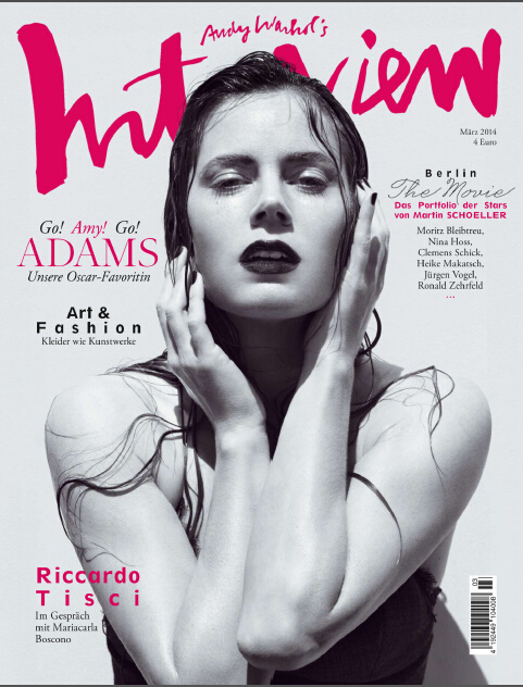 高端前卫重量级刊INTERVIEW 2014年3月：艾米・亚当斯 Amy Adams